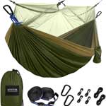 Kootek Camping Hammock with Mosquito Net