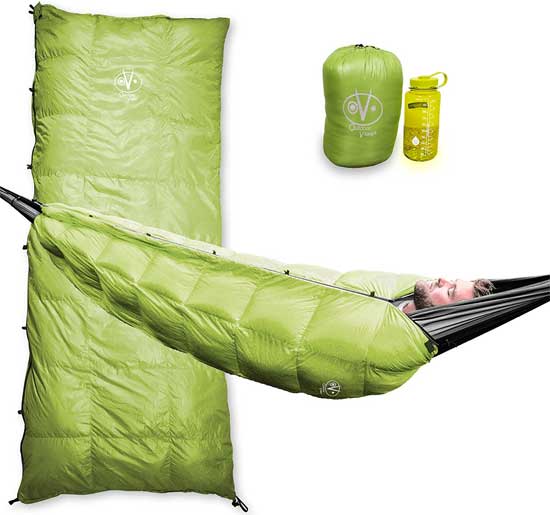 Down Hammock Underquilt - Warm Insulation for Camping