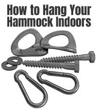 How to Hang a Hammock Indoors with a Hook Kit