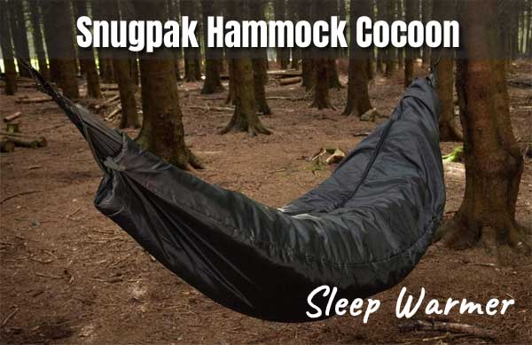 Sleep Warmer in a Snugpak Hammock Cocoon - Camping in Cold Weather