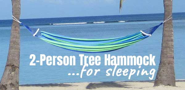 2 person tree hammock top